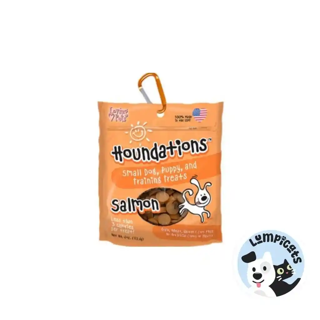 Houndations Dog Snack Salmon 4oz