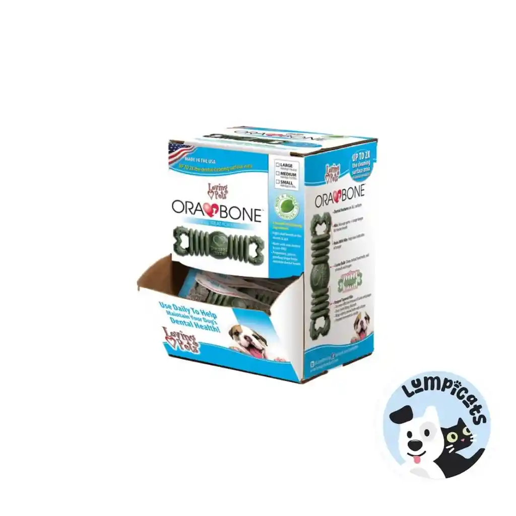 Orabone Dog Dental Treat Por Unidad Small Caja X 60 Unds