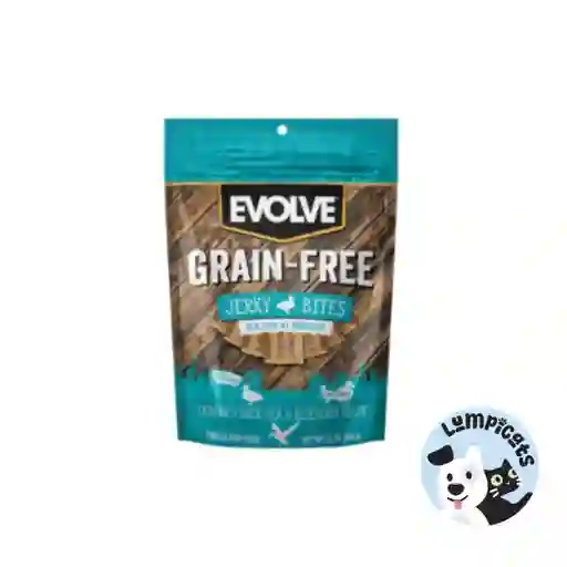 Evolve Dog Snack Grain Free Jerky Duck - Pato 12 Oz -340 Gr