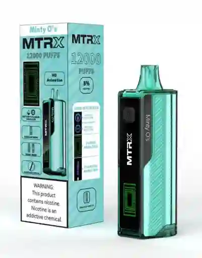 Vaper Mtrx Recargable 12000puff - Minty O´s