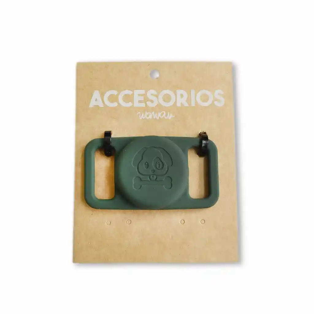 Funda Para Airtag Verde Oscuro