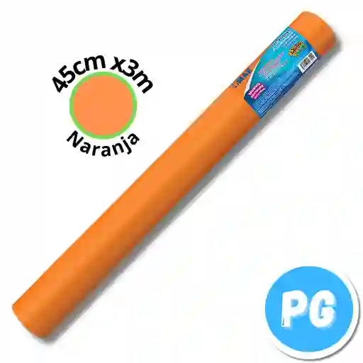 Rollo Contac Mae 45cm X3 Metros Naranja