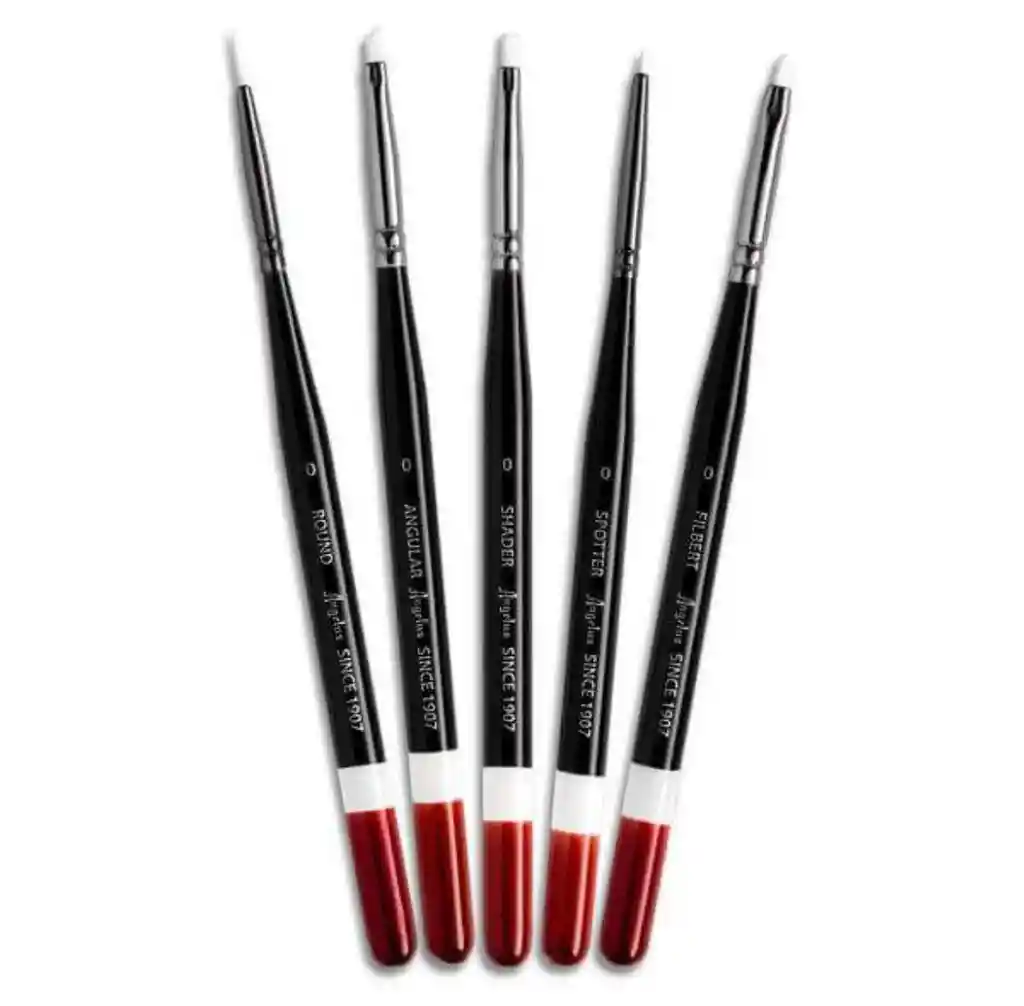 Micro Detail Paint Brushes - 5 Pc Set