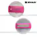 Combo Termo Stanley Quencher Genérico 1.1 40 Oz Acero Inoxodable Más Termo De 20 Oz Color Fucsia