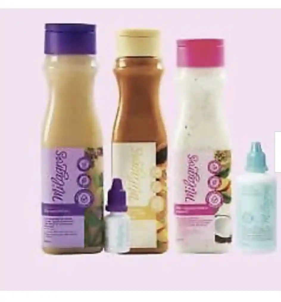 Shampoo Ultranutrititvo Biorepolarizador Frutal Y Gotas Magicas Milagros