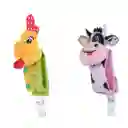 Juguete Bebé Didáctico Muñequeras De Animales Sonajeros