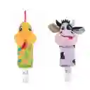 Juguete Bebé Didáctico Muñequeras De Animales Sonajeros