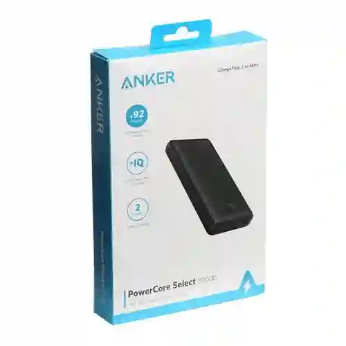 Power Bank 20.000 Anker Core Original Batería Portátil 20k, Con Tecnología Poweriq De Alta Velocidad