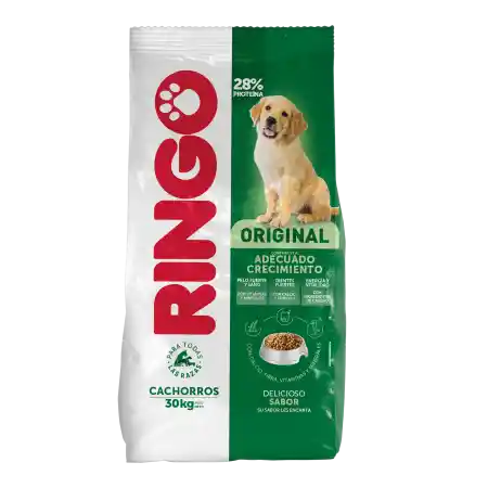 Alimento Seco Para Perro Ringo Cachorros 30kg