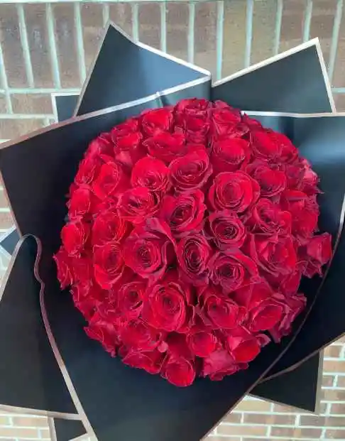 5 Dozen Red Rose Bouquet