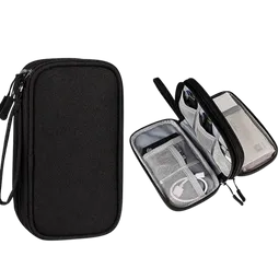 Organizador Cables Estuche Accesorios Electronicos Doble