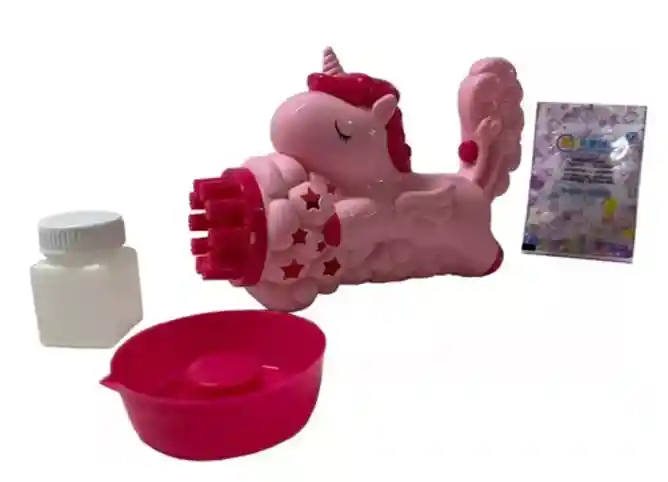 Máquina De Burbujas Unicornio Pistola De Burbujas