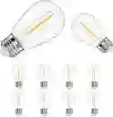 Bombillo Led De Filamento S14 1w Calido X 10