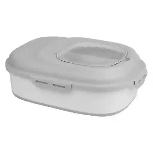 Dispensador De Comida Para Perro Pawise Gris