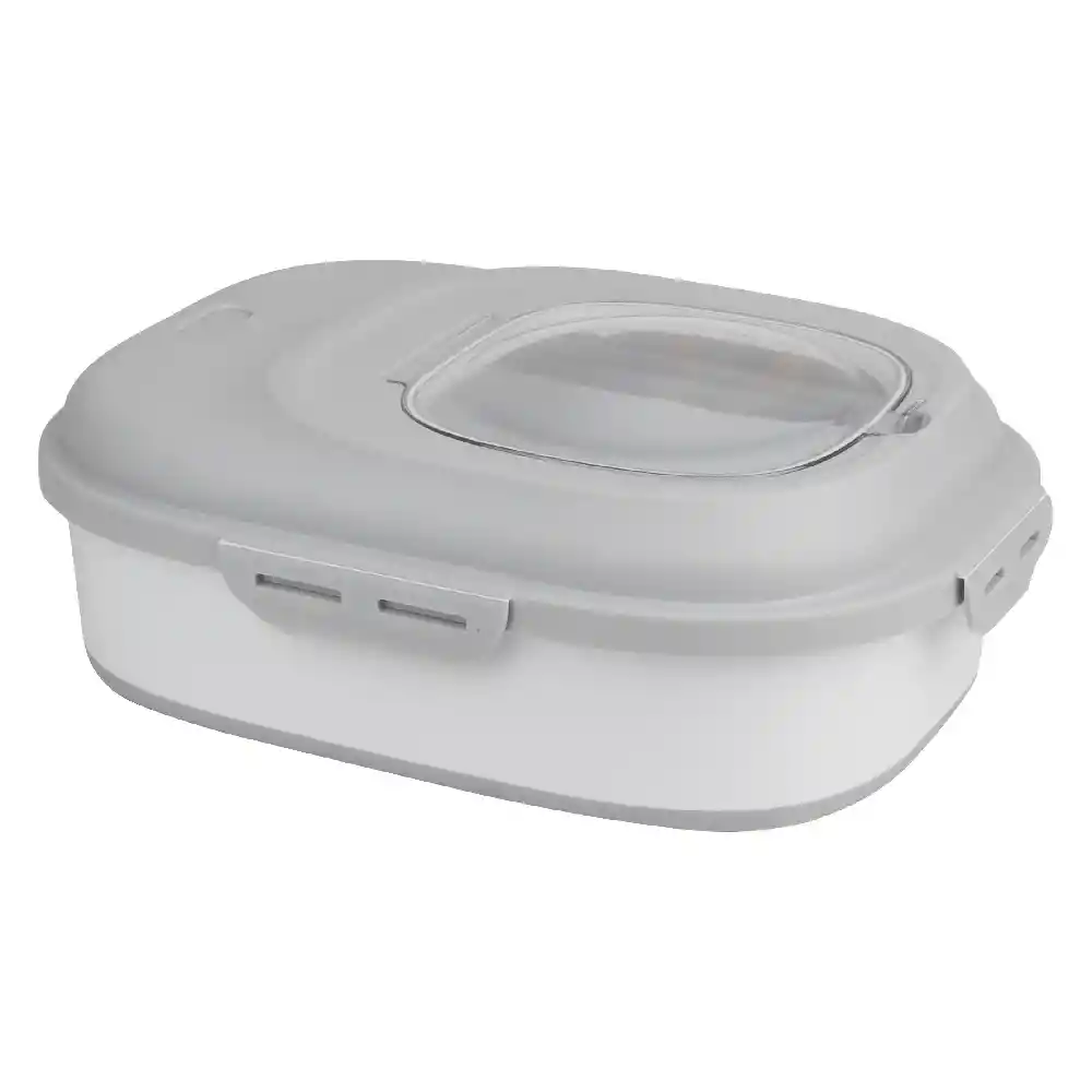 Dispensador De Comida Para Perro Pawise Gris