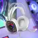 Diadema Gamer Acrilico Auricular Microfono Luces Rgb Ksc-1298