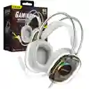 Diadema Gamer Acrilico Auricular Microfono Luces Rgb Ksc-1298