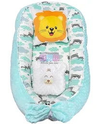 Cojin Nido Bebe Varios Diseños Antialergico + 2 Almohadas