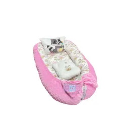 Cojin Nido Bebe Varios Diseños Antialergico + 2 Almohadas