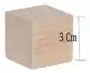 Cubo Balso 3 Cm