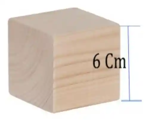 Cubo Balso 6 Cm