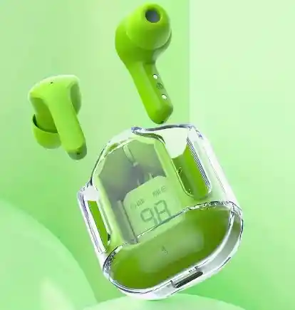 Auriculares Inalámbricos, Estéreo Hi-fi Tws In-ear Verde