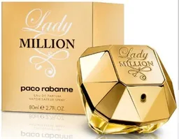 Perfume Fragancia Para Mujer Lady Million Paco Rabenne 80 Ml