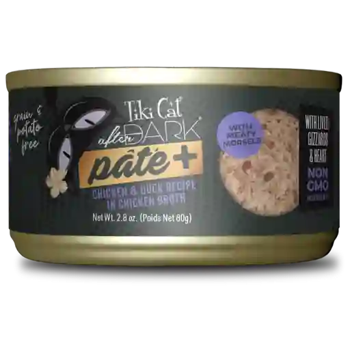 Tiki Cat Paté Pollo Y Pato Lata 80g Gato