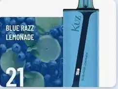 Vape Desechable Kuz X Dababy 9000 Puffs Bluerazz Lemonade