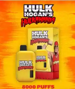 Vape Hulk Hogan Hollywood Strawberry Ice 8000 Puffs