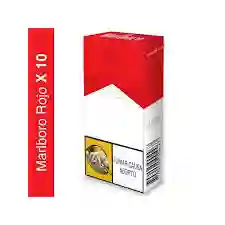 Cigarrillos Marlboro Rojo X 10