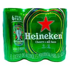 Six. Heineken