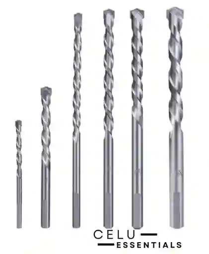 Juego De Brocas De Pared X6