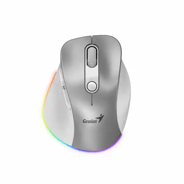 Genius Mouse Inalámbrico Ergo 9000s Pro Gris