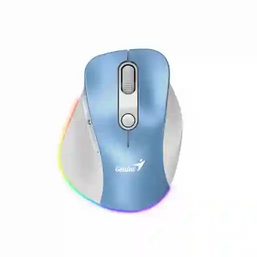 Genius Mouse Inalámbrico Ergo 9000s Pro Azul