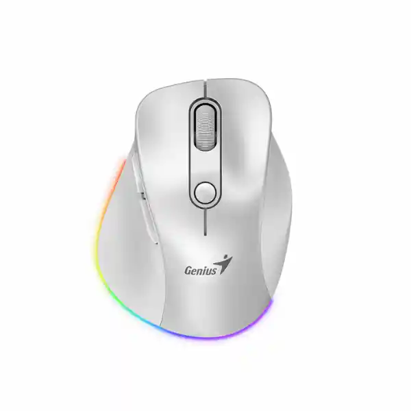 Genius Mouse Inalámbrico Ergo 9000s Pro Blanco