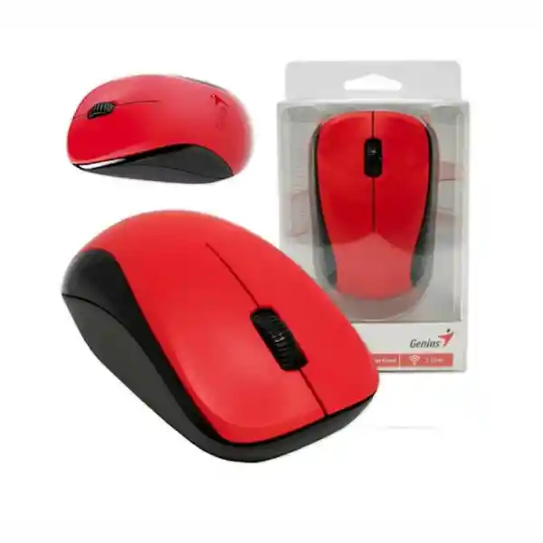 Genius Mouse Nx 7000 Inalámbrico Usb Rojo