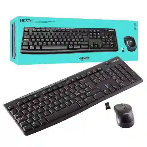 Logitech Combo Mk270 Inalámbrico