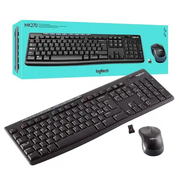 Logitech Combo Mk270 Inalámbrico