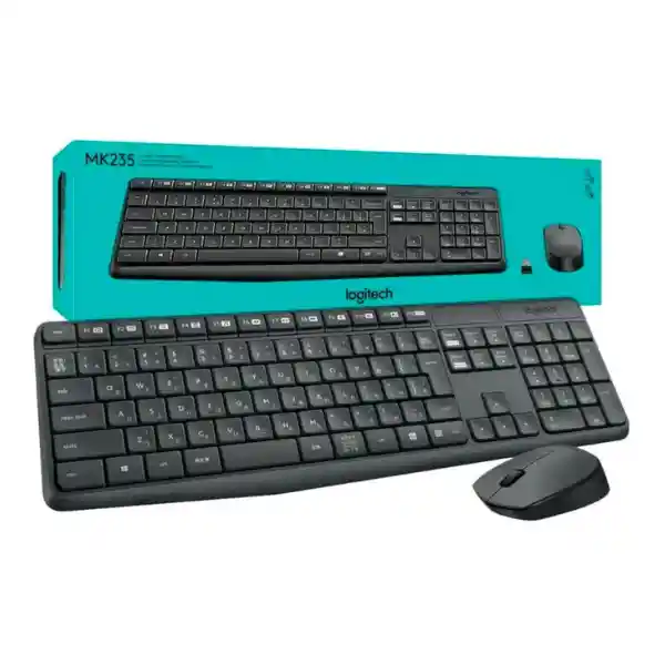 Logitech Combo Mk235 Inalámbrico