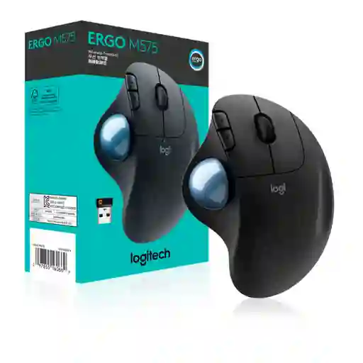 Logitech Mouse M575 Inalámbrico – Bluetooth Trackball