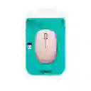 Logitech Mouse M170 Inalámbrico Rosado