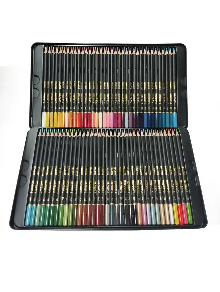 Colores Kores Caja Metalica X 72 Unidades