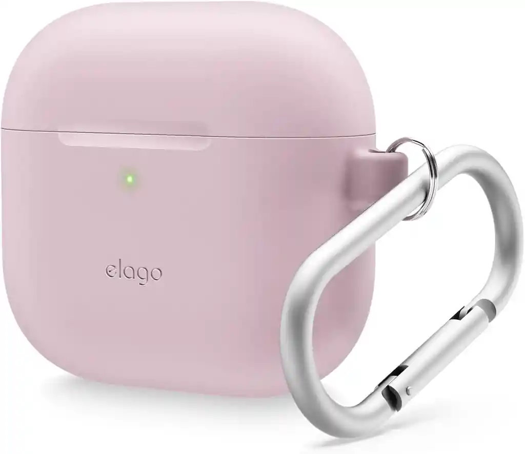 Estuche De Silicona Para Airpods 4 Elago Con Arnés Lavanda