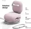 Estuche De Silicona Para Airpods 4 Elago Con Arnés Lavanda