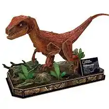 Rompecabezas 3d Velociraptor National Geographic