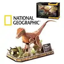 Rompecabezas 3d Velociraptor National Geographic