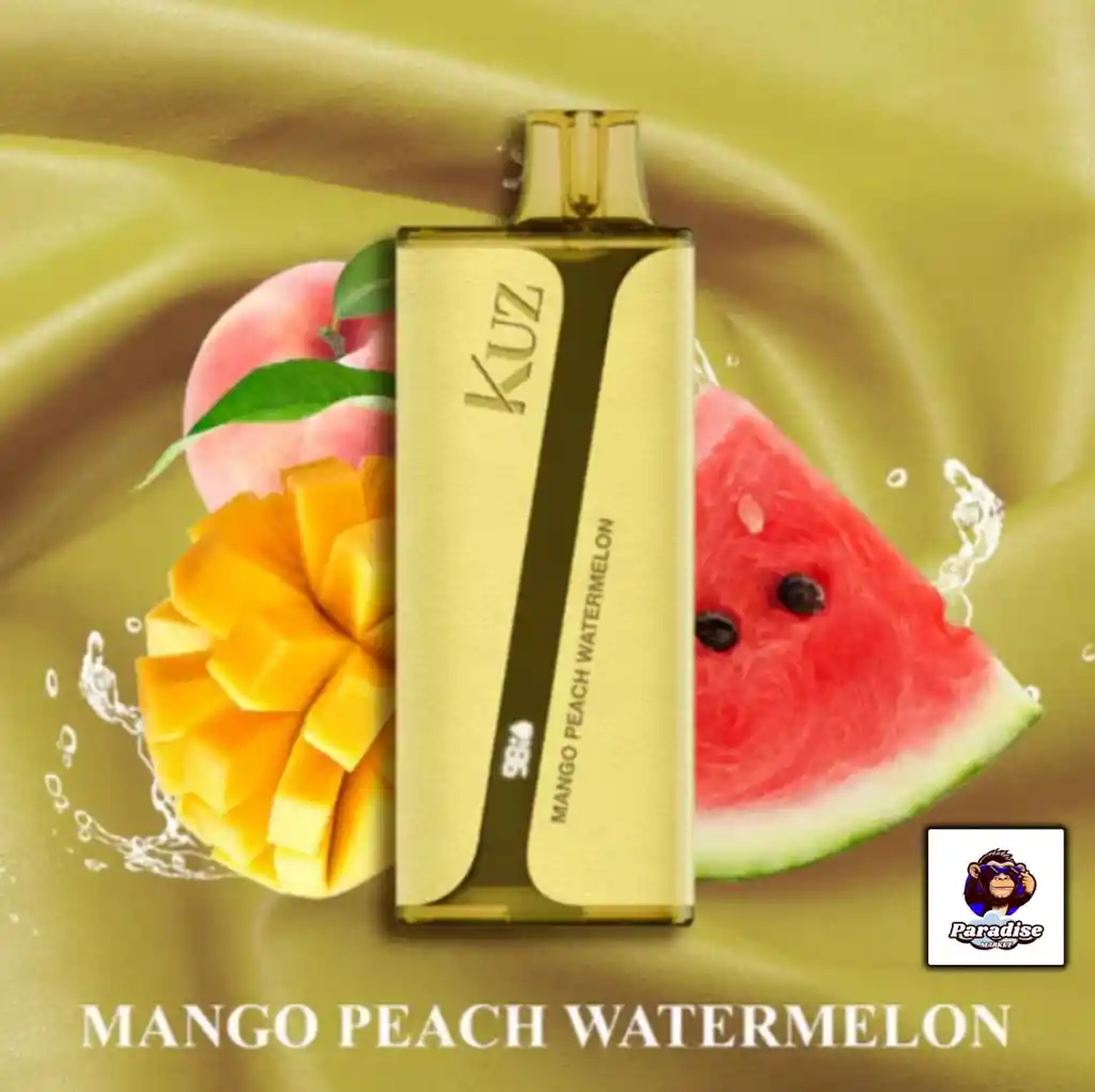 Kuz Dababy Vapeadores 9000 Pufs Mango Peach Watermelon