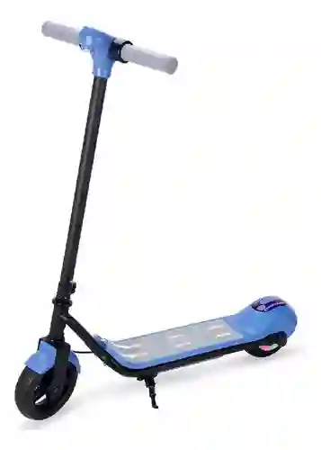 Patineta Eléctrica Niños Monopatín Scooter Luz Sonido Azul 30km