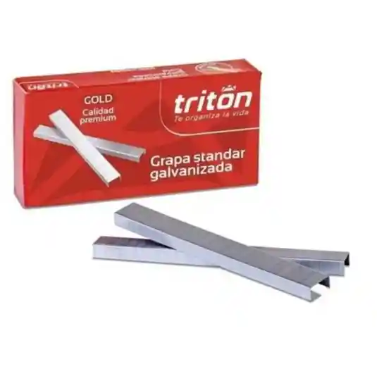 Grapas Standard / Ganchos Grapadora Galvanizada Triton